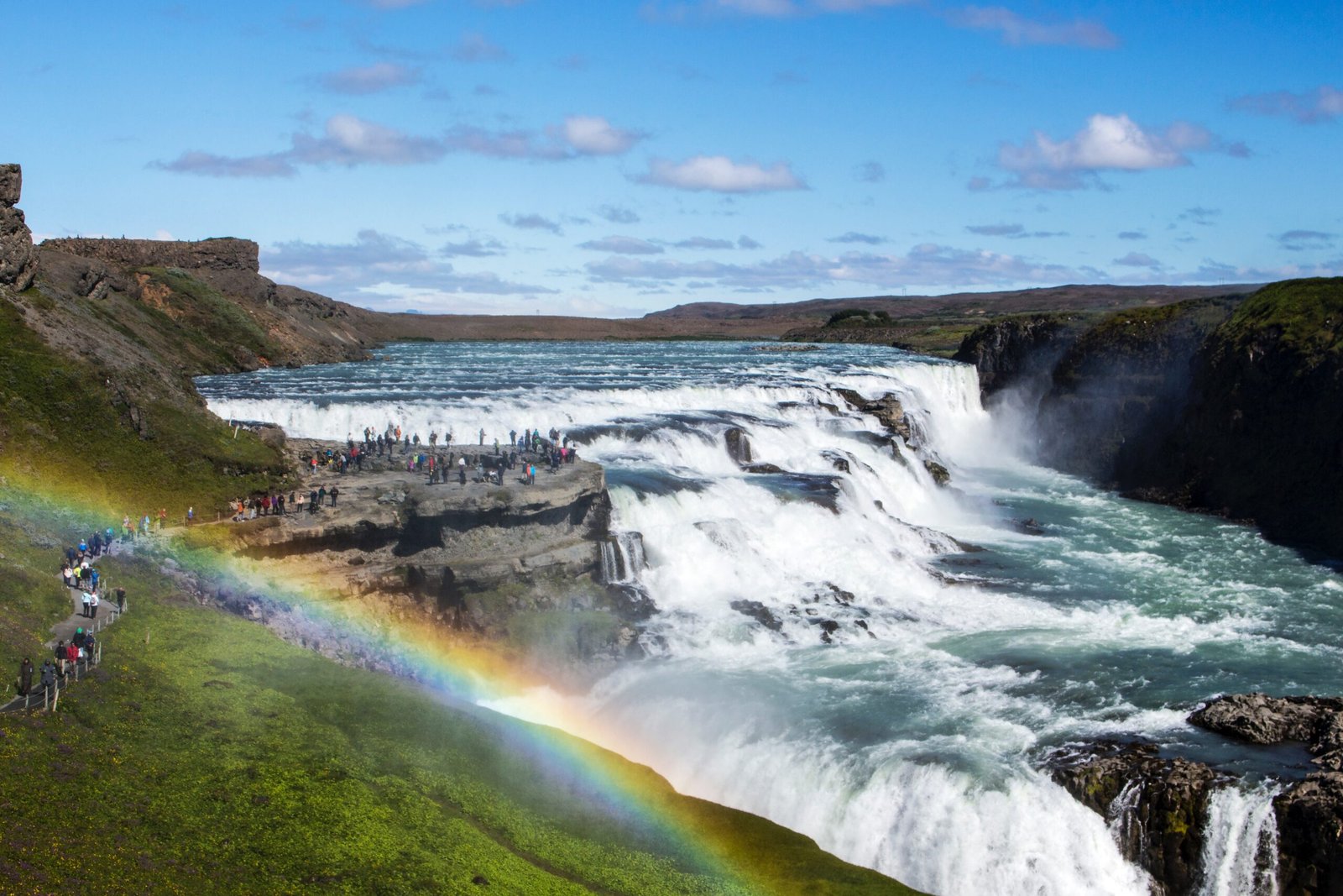 Gullfoss waterfall
